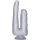 Realrock - realistlik topeltdildo - 22 cm (läbipaistev)