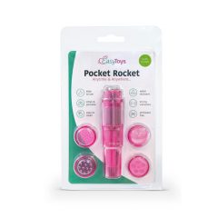   Easytoys Pocket Rocket - vibraatoris komplekt - roosa (5-osaline)