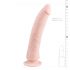 Easytoys - iminapaga 100% silikoon dildo (21cm) - naturaalne 