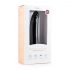 Easytoys - iminapaga 100% silikoonist dildo (21cm) - must 