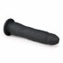 Easytoys - iminapaga 100% silikoonist dildo (21cm) - must 