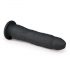 Easytoys - iminapaga 100% silikoonist dildo (21cm) - must.