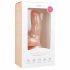 Easytoys - iminapaga munanditega dildo (15 cm) - naturaalne 