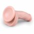 Easytoys - iminapaga munanditega dildo (15 cm) - naturaalne 