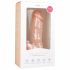 Easytoys - iminapaga munanditega dildo (17,5cm) - naturaalne 