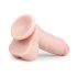 Easytoys - iminapaga munanditega dildo (17,5cm) - naturaalne 