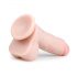 Easytoys - iminapaga munanditega dildo (17,5cm) - naturaalne