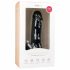 Easytoys - iminapaga, munanditega dildo (17,5cm) - must 