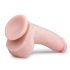 Easytoys - iminapaga munanditega dildo (20cm) - naturaalne 