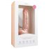 Easytoys - iminapaga, munanditega dildo (22,5cm) - naturaalne