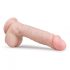 Easytoys - iminapaga, munanditega dildó (22,5cm) - naturaalne 