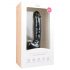 Easytoys - iminapaga munanditega dildo (22,5 cm) - musta