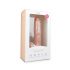 Easytoys - iminapaga, munanditega suur dildo (26,5cm) - naturaalne 