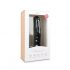 Easytoys - iminapaga, munanditega suur dildo (26,5cm) - must 