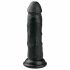 Easytoys - iminapaga realistlik dildo (15,5cm) - must 