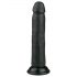 Easytoys - iminapõhjaga realistlik dildo (20,5 cm) - musta