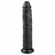 Easytoys - iminapaga eriti suur dildo (28,5cm) - must 