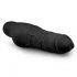 Easytoys Power Vibe - tavaline silikoonist dildo vibraator (must) 