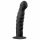 Easytoys Ribbed - iminappadega anaaldildo (14cm) - must。