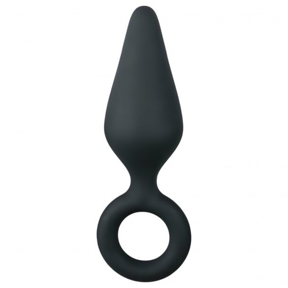 Easytoys Terav Kork S - anaal dildo (must) - väike 