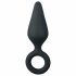 Easytoys Terav Kork S - anaal dildo (must) - väike 