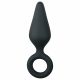 Easytoys Terav Kork S - anaal dildo (must) - väike 