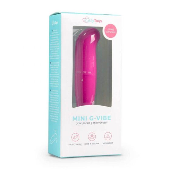 EasyToys Mini G-Vibe - G-punkti vibraator (roosa)