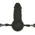 Easytoys - suukkuhu kinni dildo musta värviga