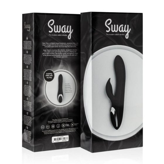 Sway Nr.2 - akuga, kliitoriharuga vibraator (must)