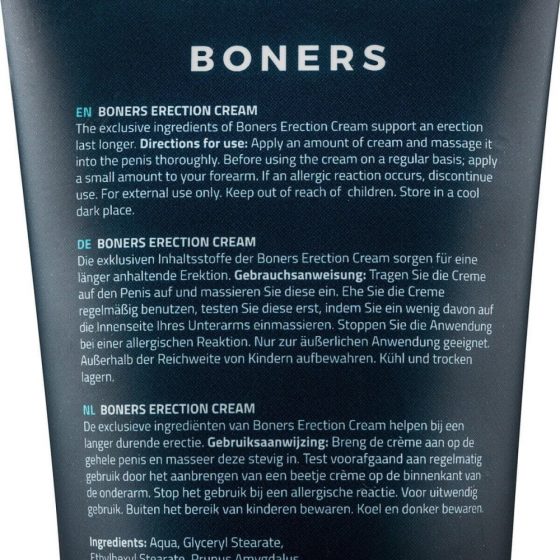 Boners Erektsioon - stimuleeriv intiimkreem meestele (100ml)