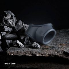   Boners Cocksling - peeniserõngas ja munandivenitusrõngas (hall)