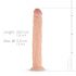 Real Fantasy Shawn - elutru suur dildo - 35cm (naturaalne) 