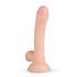 Real Fantasy Vince - kottidega eesnaha dildo - 19,5cm (naturaalne) 