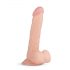 Realistlik järjele Felix - munanditega dildo 22cm (naturaalne)