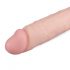 Real Fantasy Glynn - munanditega elutru dildo - 25cm (naturaalne) 