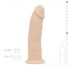 Real Fantasy Winston - elutru dildo alusega, 19cm (naturaalne)