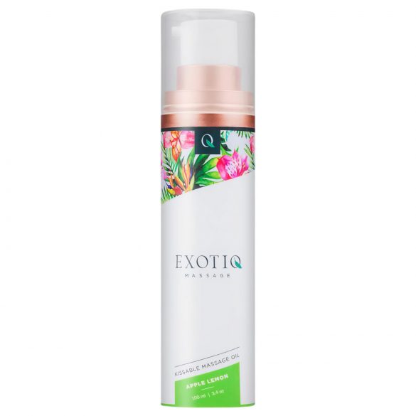 Exotiq lõhnastatud massaažiõli - õuna-sidrun (100ml)