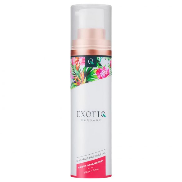 Exotiq - lõhnastatud massaažiõli - maasikas (100ml)