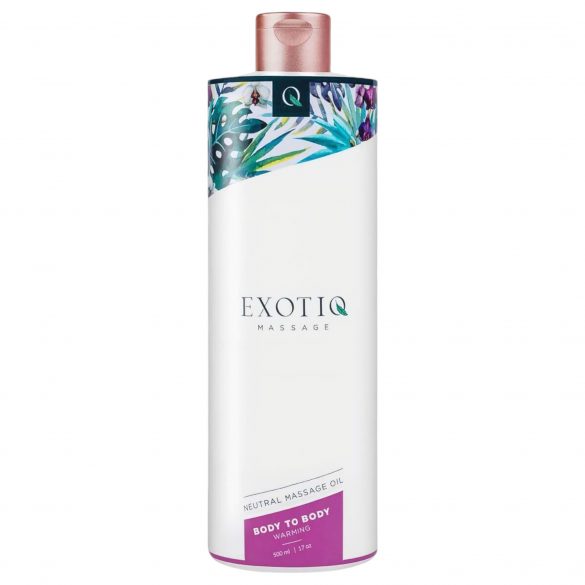 Exotiq Body To Body - soojendav massaažiõli (500ml) 