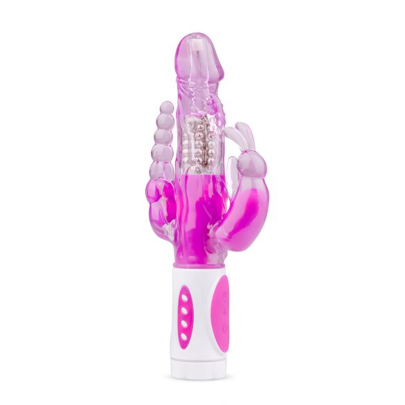 Easytoys Raving Rabbit - 3 haruline vibraator (roosa)