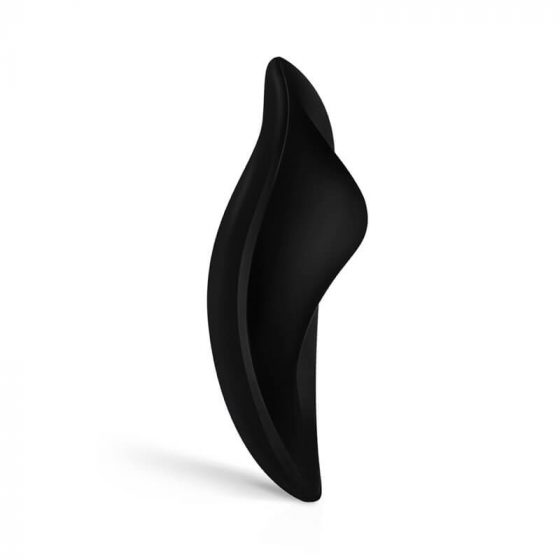 Pantyrebel - akuga, juhtmeta vibratsiooniga pitsist aluspüksid - must (S-L)