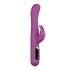 Easytoys Thumping Bunny - Rechargeable Thumping G-spot Vibrator (Purple) 