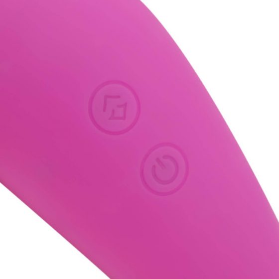 Easytoys Taptastic Vibe - akuga, veekindel kliitori vibratsiooniseade (roosa)