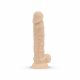 Real Fantasy Ashton - munanditega, elutru dildoga - 20,5 cm (naturaalne) 