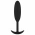 Easytoys Heavy Fulfiller - 54g anaalne dildo - väike (must) 