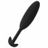 Easytoys Heavy Fulfiller - 54g anaalne dildo - väike (must) 