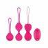 Easytoys LoveBalls - vibratsiooniga geišakera komplekt - 3-osaline (roosa)