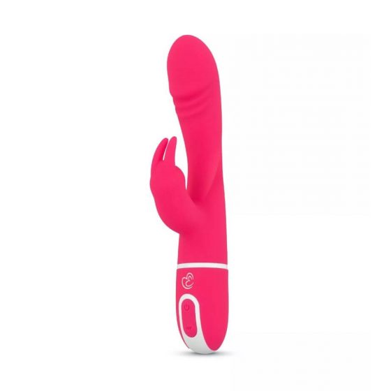 Easytoys G-punkti vibraator kliitori stimulaatoriga (roosa)