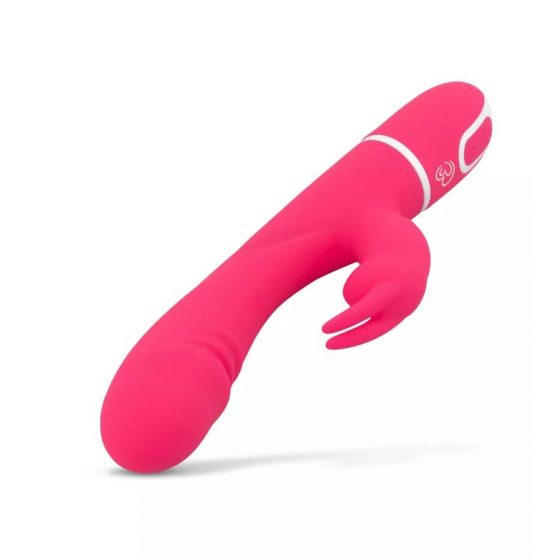 Easytoys G-punkti vibraator kliitori stimulaatoriga (roosa)