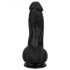 Easytoys - elutru munanditega dildo - 12 cm (must)